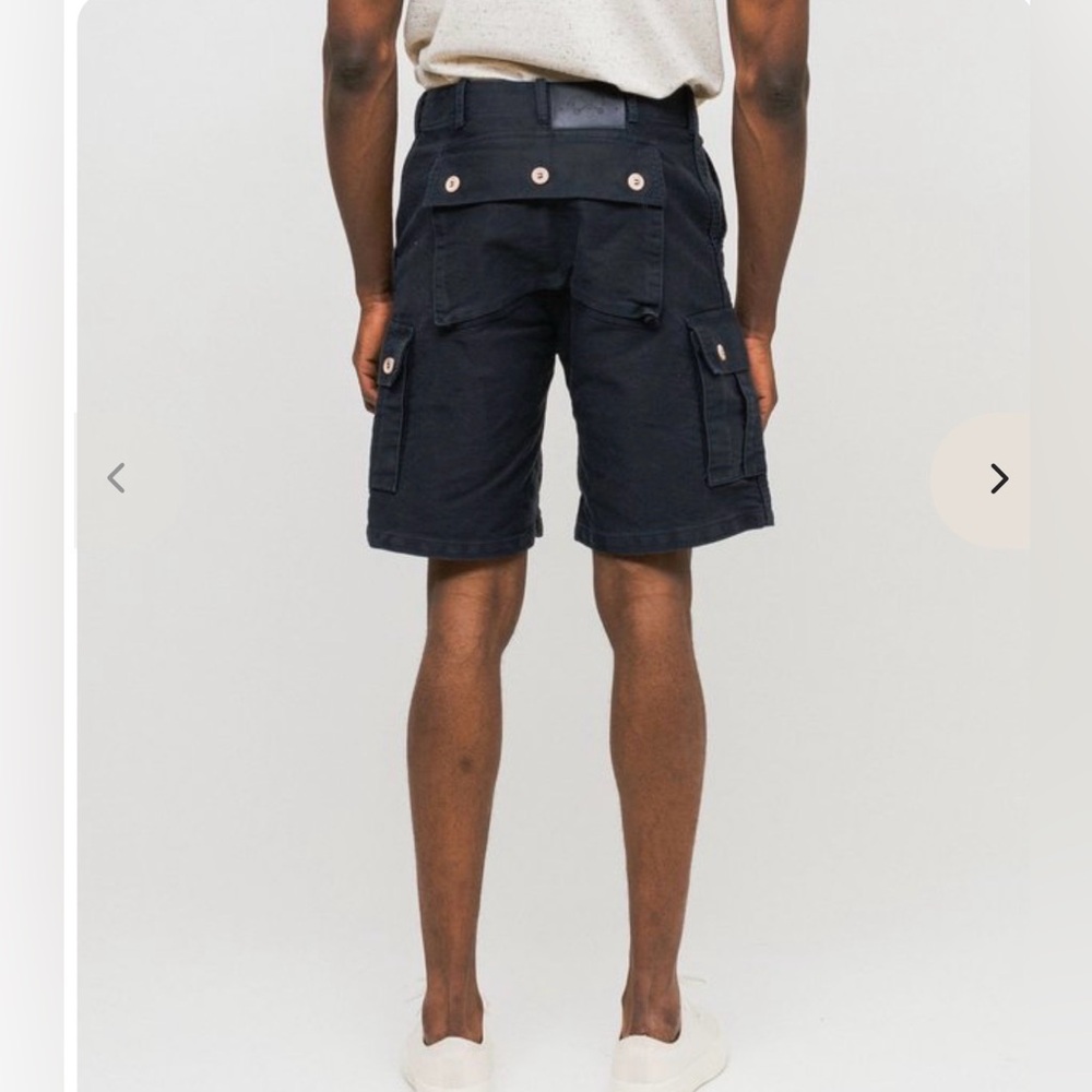 Bleu de Paname men Mecano‎ cargo shorts 33